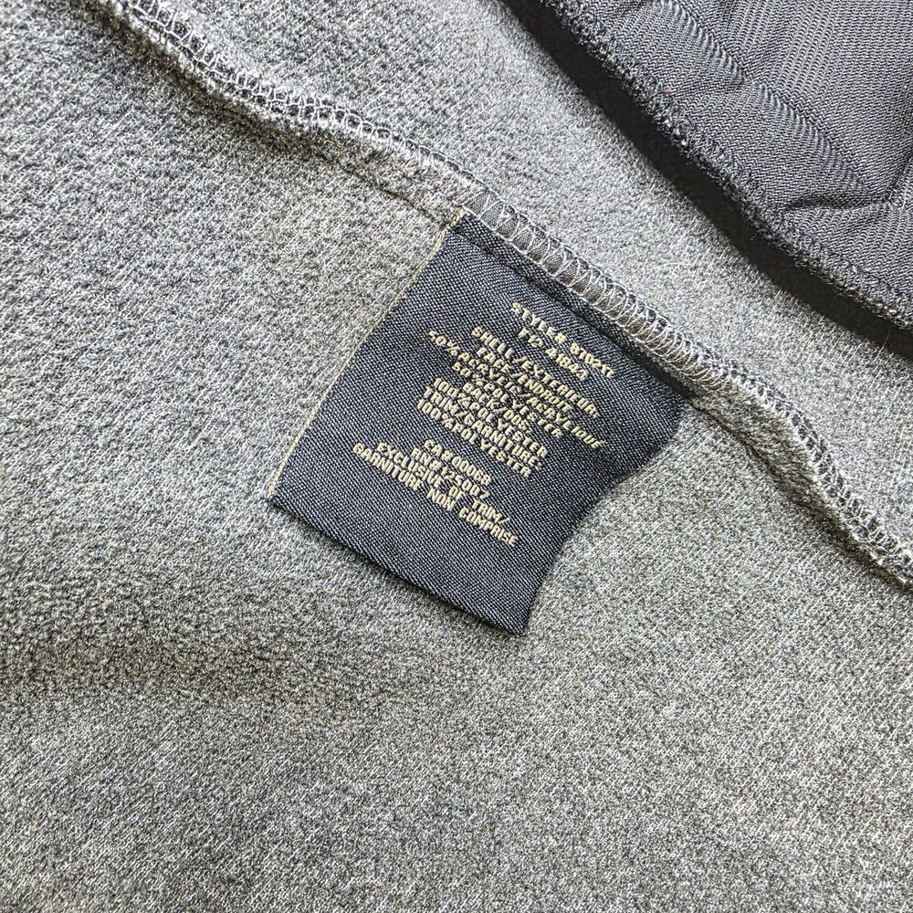 Irish Setter Fleece Jacket Gray Hunting Heavy Full Zip Pockets UltraDry Medium‎ - Picture 5 of 9